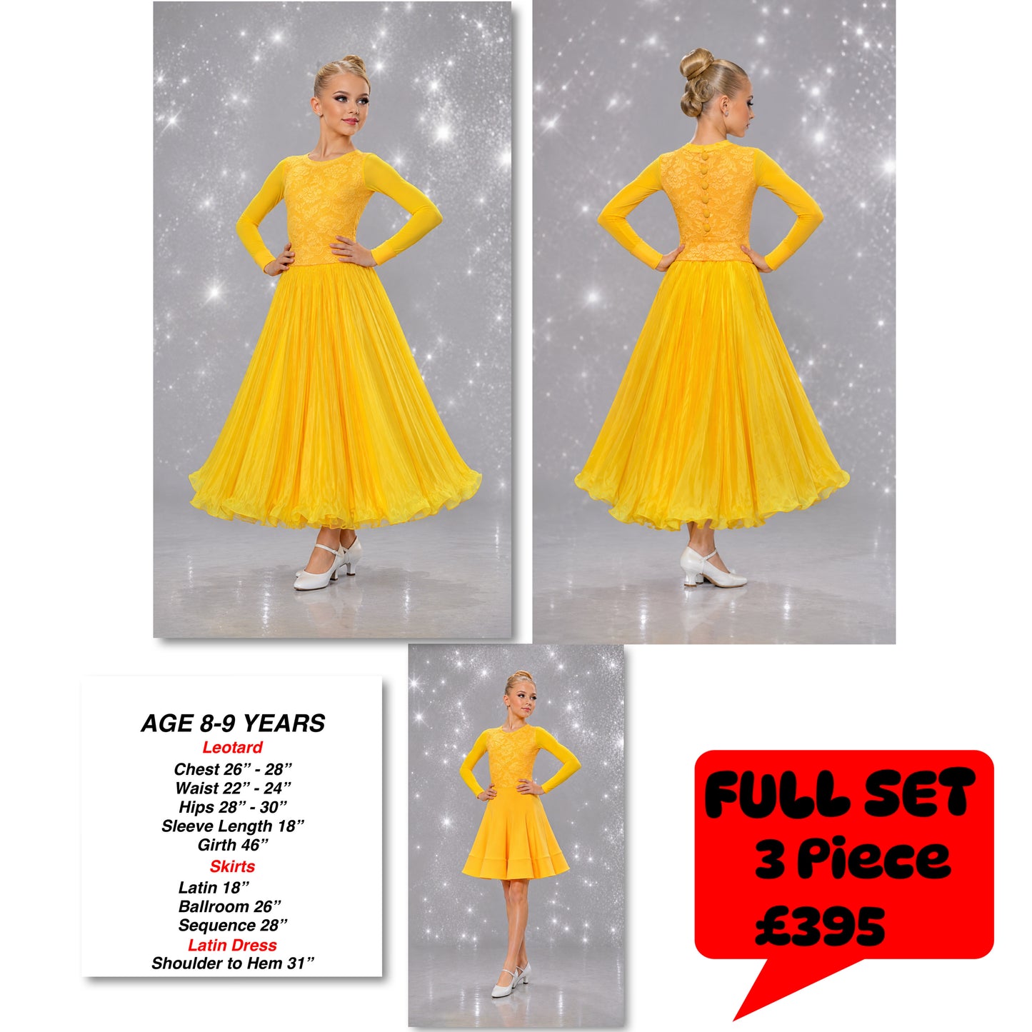 117J Mango CC Lace 3 Piece Set Competition Number Wallet & Decorative Pins & Matching Hair Flower **Everything included in Price when full set purchased**