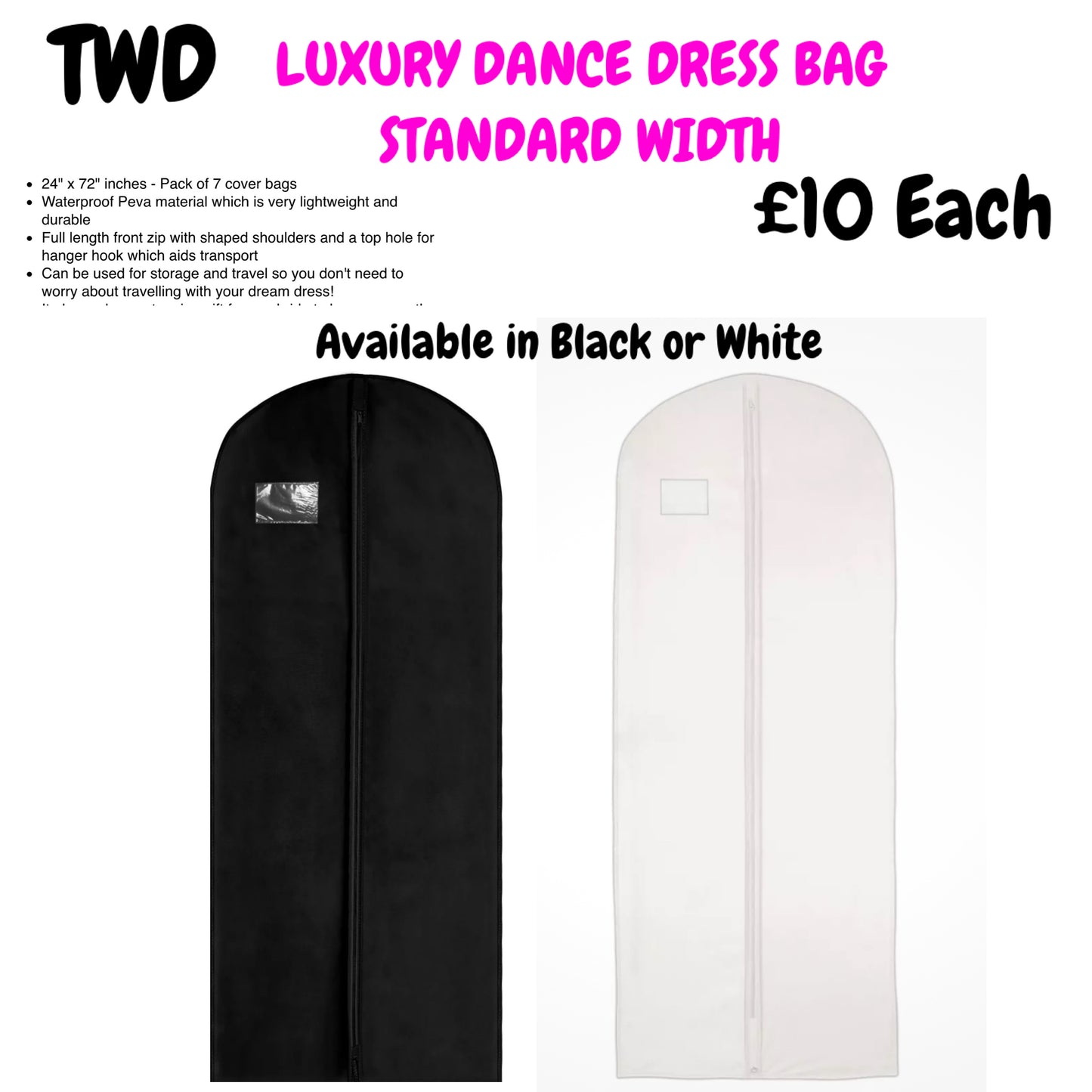 BALLROOM & LATIN Dress Covers/Protectors