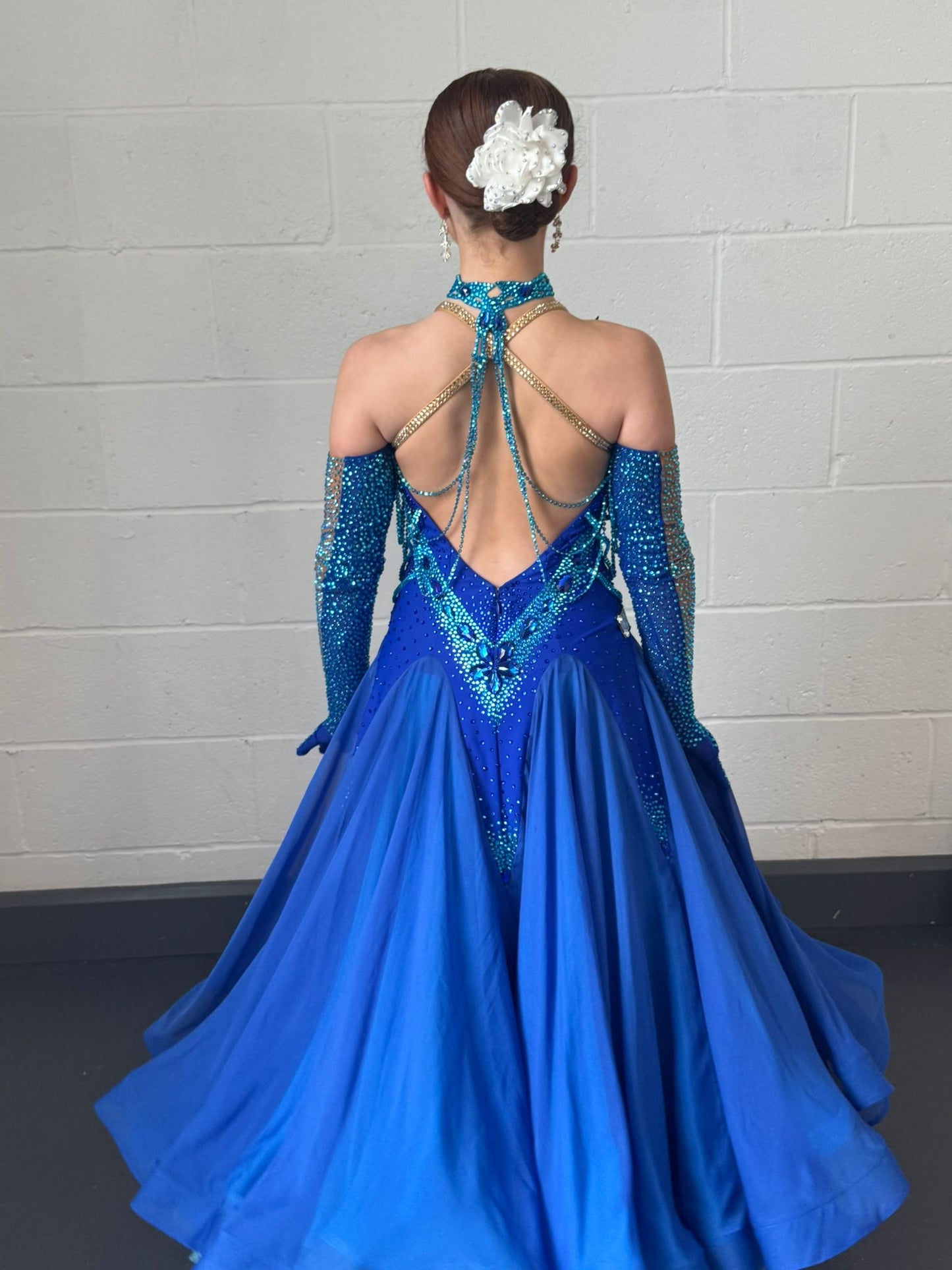 123B Ex Sponsor Ballroom Dress, worn by Lacey Lonergan