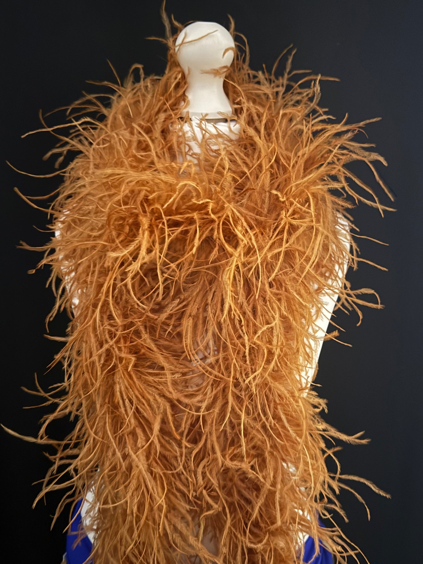 MANDY 4-5Ply Ostrich Feather Boa V53 ❗️The product is sold in approximately 1/2 Metre Lengths (47cm-50cm)❗️Quantities up to 4 will be sent in 1 piece‼️Quantity 4 =1 Full Boa measuring 1.9 metres‼️