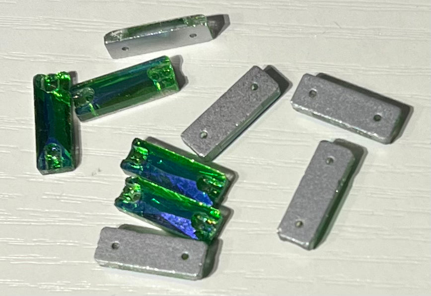 Budget Glass Oblong Stones (G57)