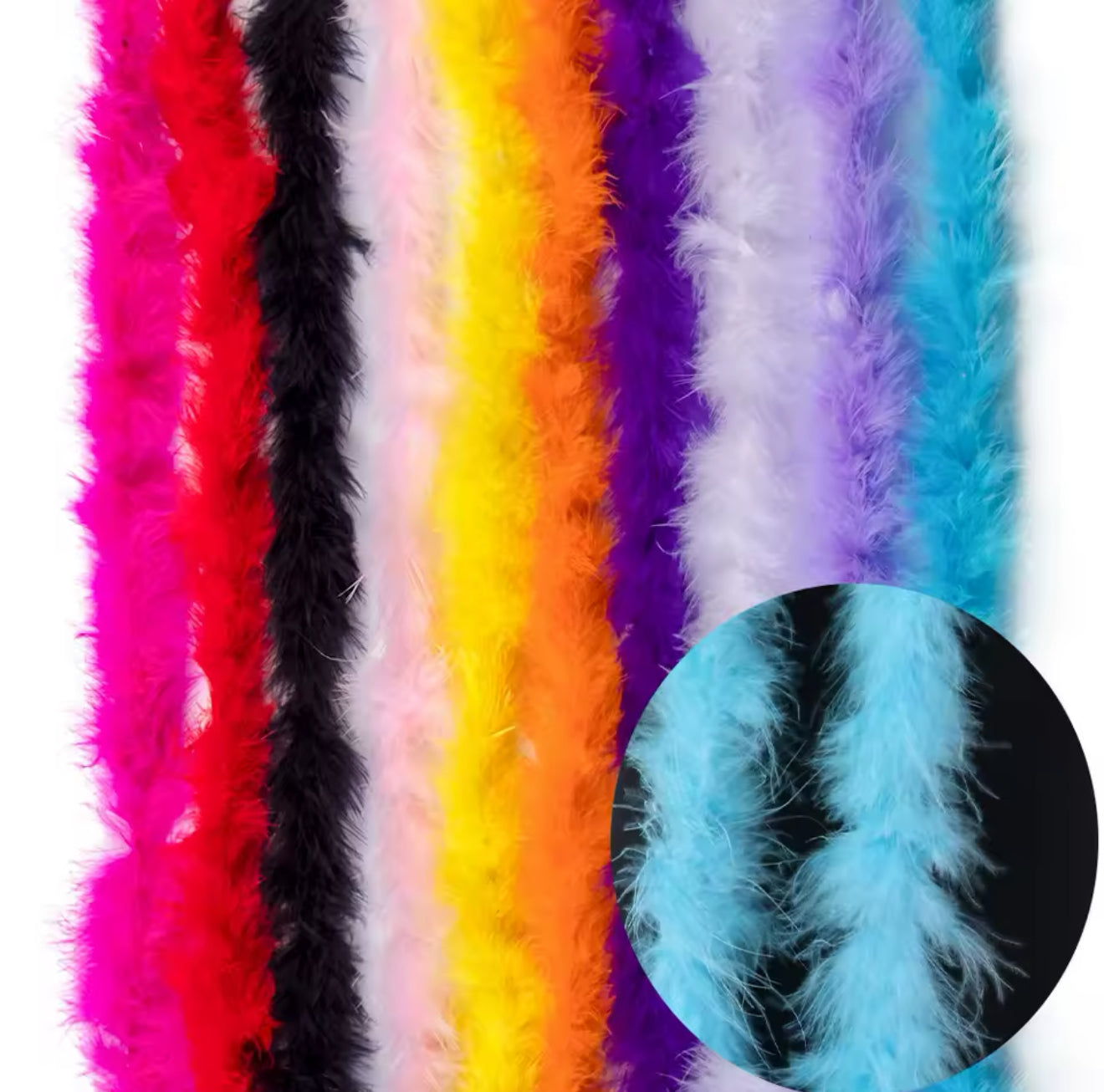 Parker Marabou Feather Boa V24