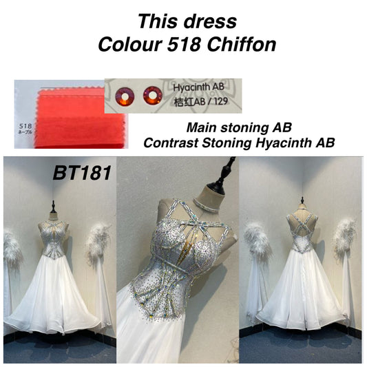 33B Made To Measure Ballroom dress for Sada