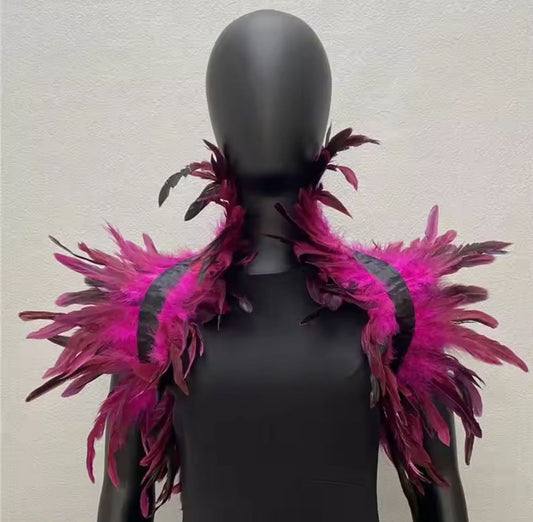 V70 Feather Costume Decoration