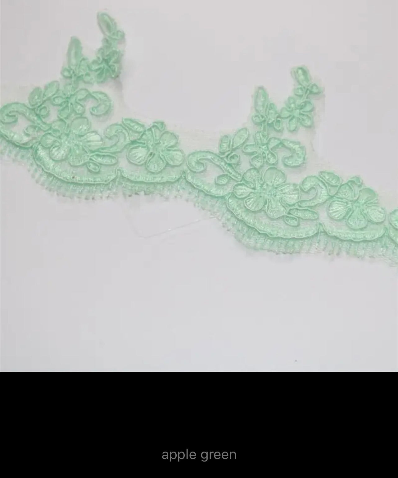 Mia Embroidered Lace Trim (M117)