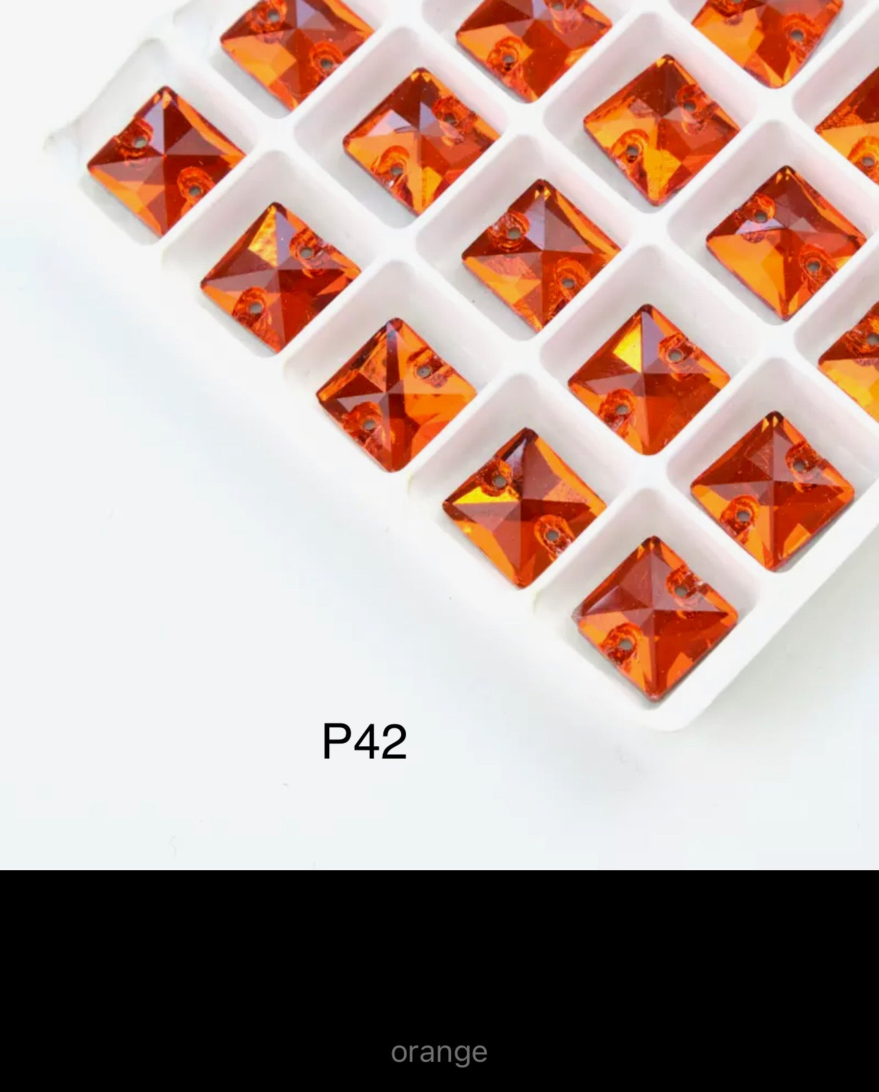 Budget Range Glass Squares (G52)